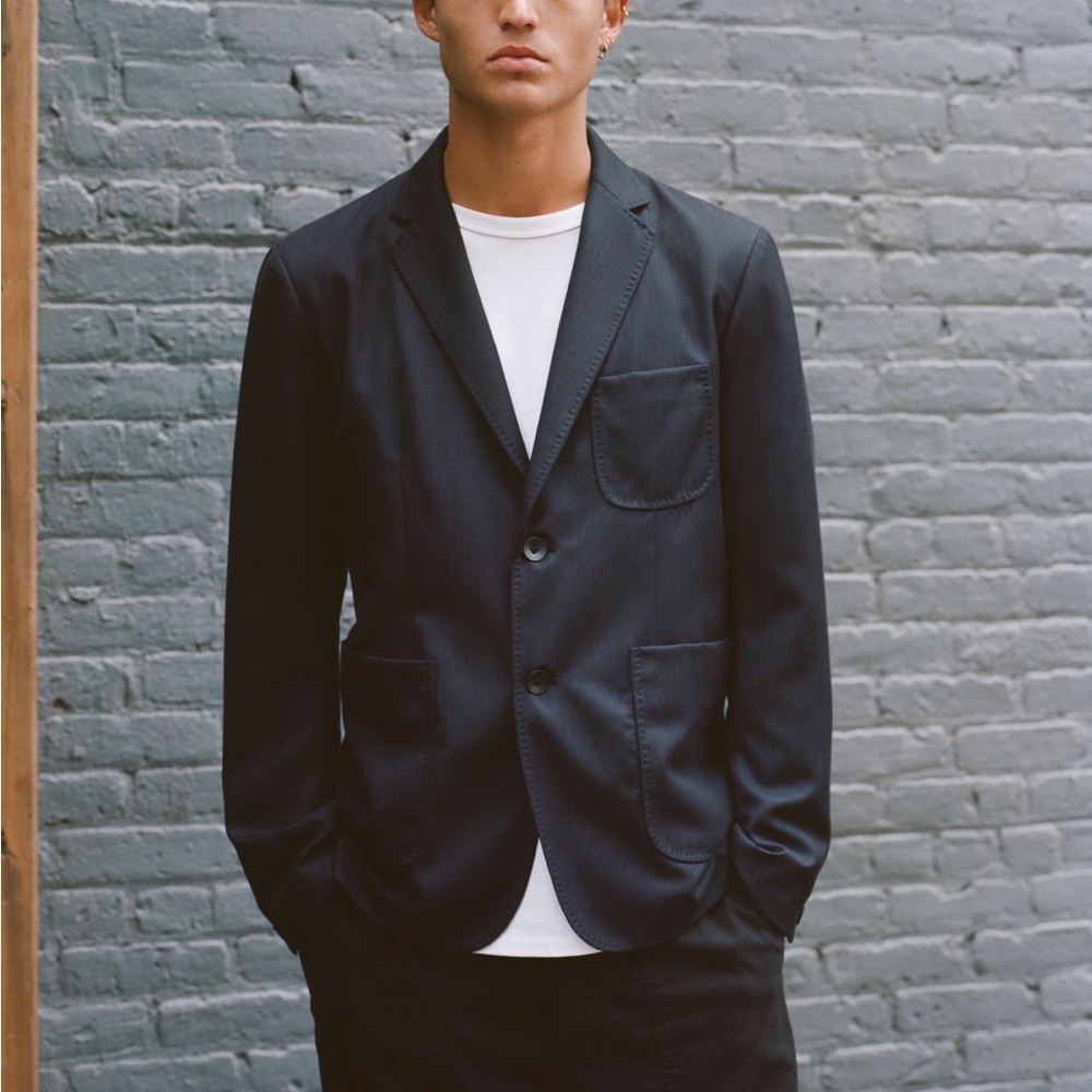 Rag & Bone Salute Patrick Blazer Pick Stitched